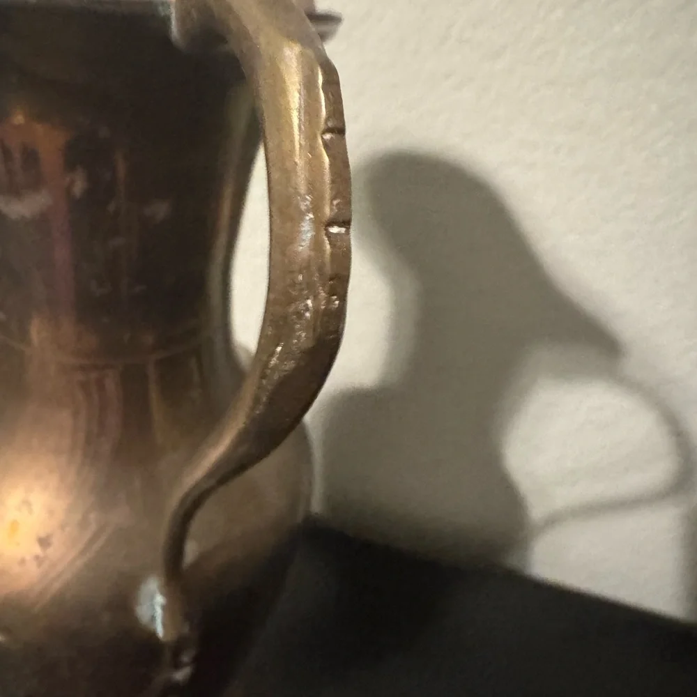 Large Brass Vase